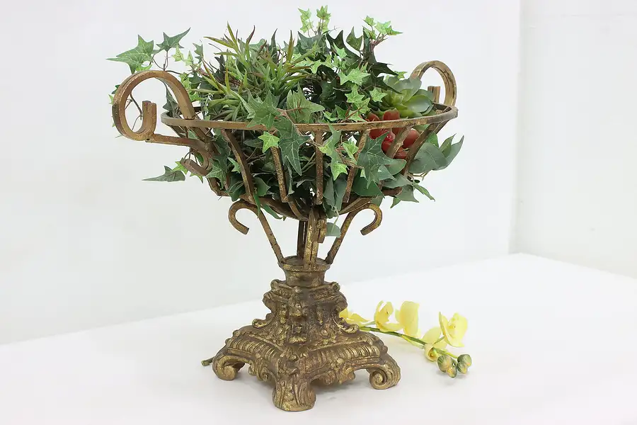 Main image of Classical Design Vintage Bronze Finish Planter or Ball Stand