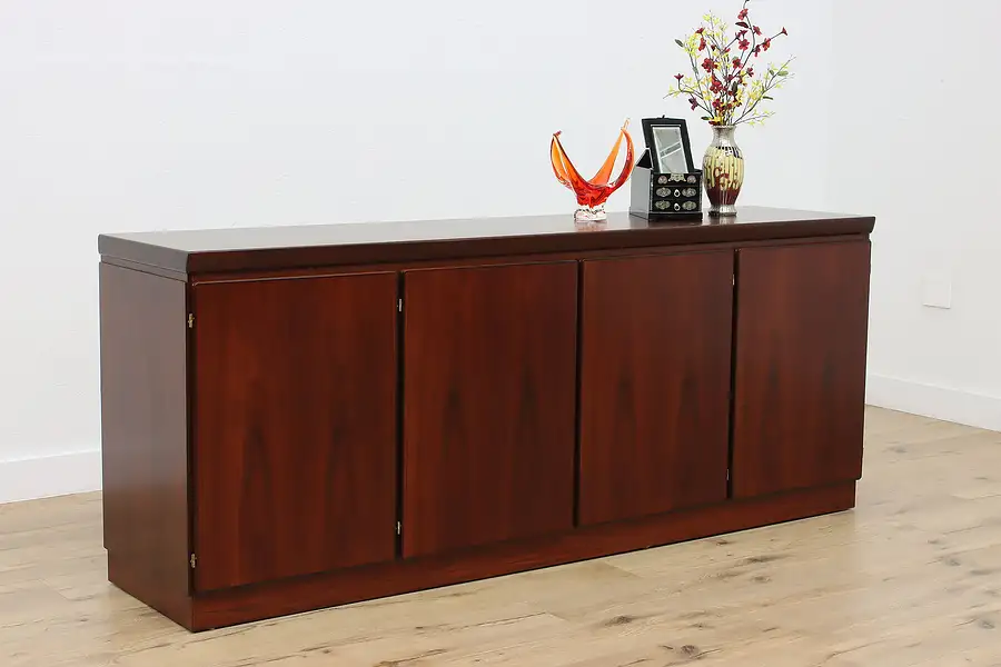 Main image of Midcentury Modern Vintage Rosewood Buffet TV Console Skovby