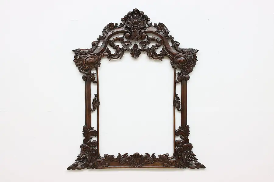 Main image of Renaissance Design Carved Mahogany Salvage Wall Frame