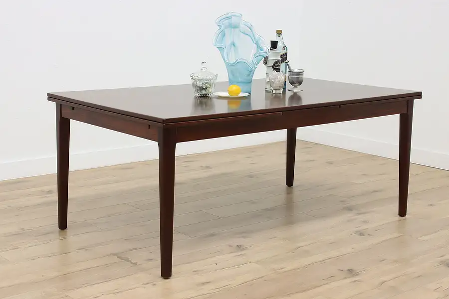 Main image of Skovby Vintage Midcentury Modern Rosewood Dining Table 10.5'