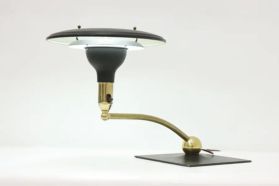 Main image of Midcentury Modern Vintage Flying Saucer Desk Lamp, Sight