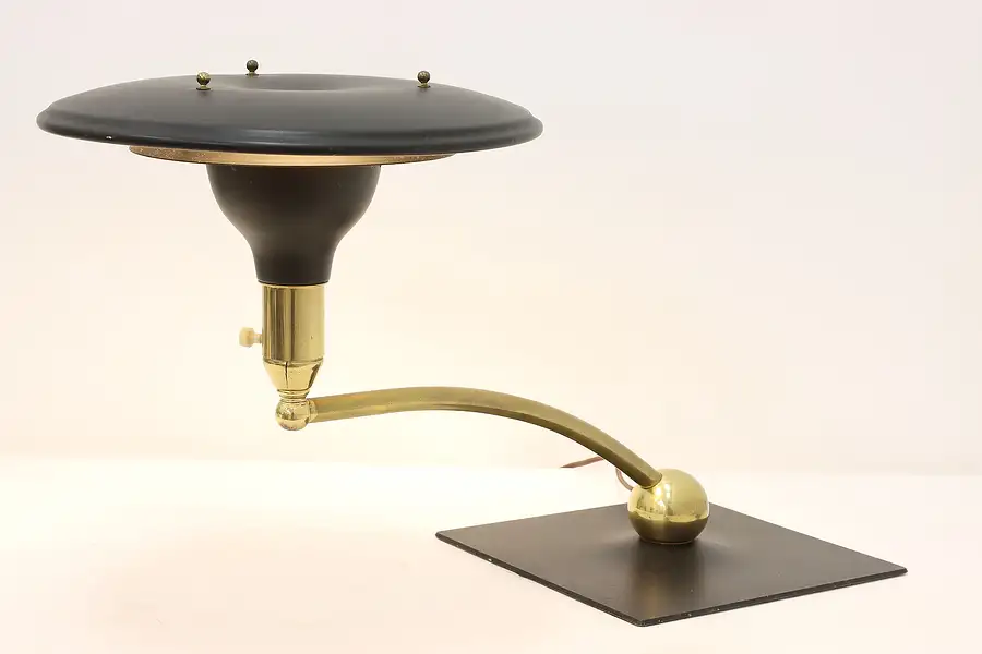 Main image of Midcentury Modern Vintage Flying Saucer Desk Lamp, Sight