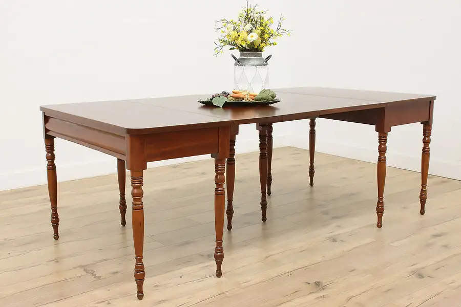 Main image of Sheraton Antique Cherry 1825 Consoles join to Dining Table