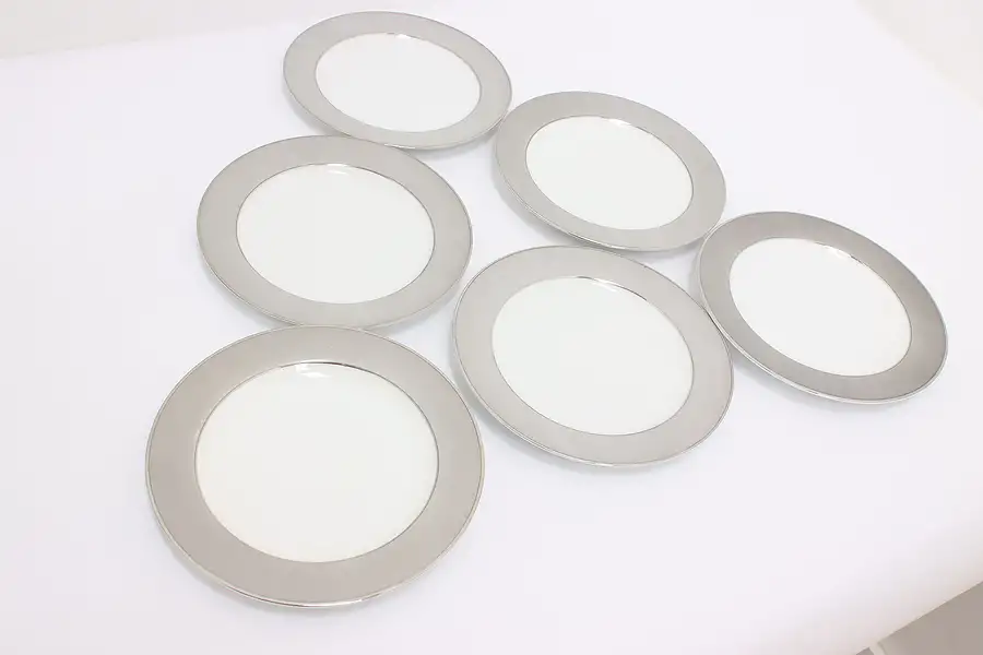 Main image of Midcentury Modern Vintage Set of 6 Salad Plates, Sango