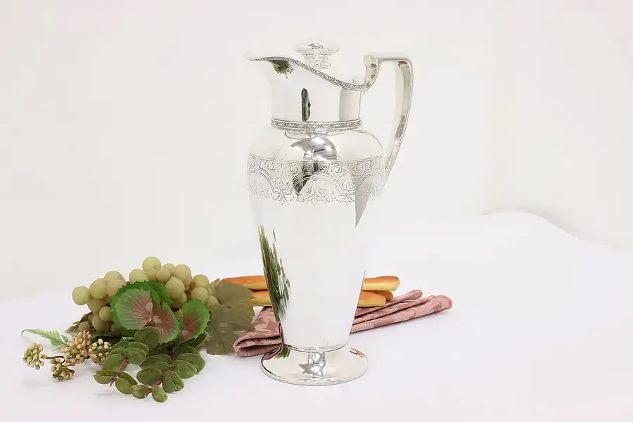 Main image of Silverplate Antique Cocktail Shaker or Water Pitcher Wallace