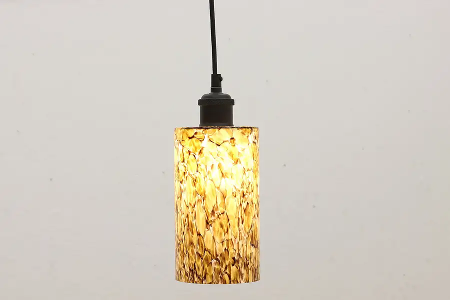 Main image of Stained Glass Vintage Hanging Pendant Lamp