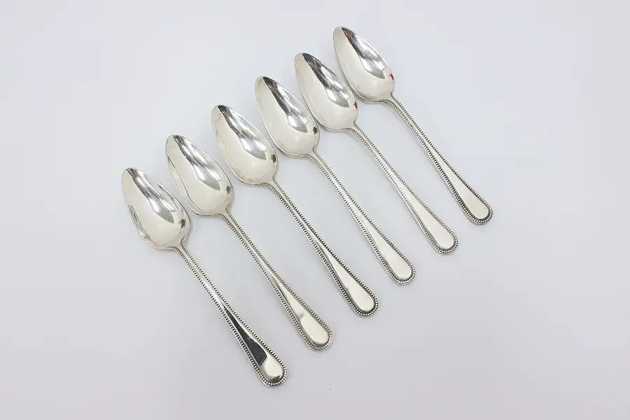 Main image of Set of 6 Silverplate Grapefruit Spoons, Neiman Marcus