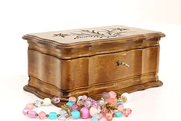 World Fair NY 1939 Pirate Treasure Chest Jewelry Box, Bija Inc