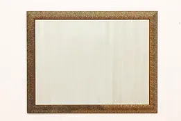 Traditional Vintage Beveled Hall or Bath Wall Mirror #48715