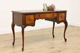 French Design Antique Mahogany Vanity or Desk, Berkey & Gay #50590