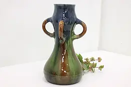 Art Pottery Vintage Hand Painted Bruges Vase #50621