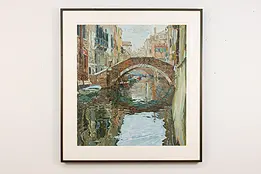 Canals in Venice Vintage Lithograph Print, Sassone 53" #49036