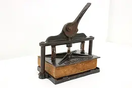 Victorian Salvage Antique Iron Book Printing Press Speedball #51039