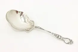 Wallace Violet Antique Sterling Silver Serving Spoon #50656