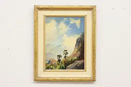 Colorado Rockies Vintage Original Oil Painting Fraser 22.5" #51010
