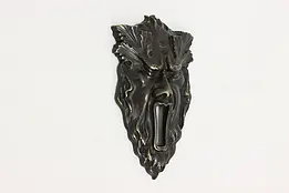 Gothic Design Vintage Bronze Green Man Switch Keyhole Cover #50945