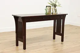 Stickley Craftsman Design Cherry Hall Table or Sofa Console #50829