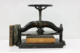 Victorian Salvage Antique Cast Iron Book Press, Levey #50521