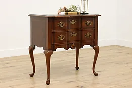 Georgian Design Vintage Cherry Nightstand or Small Chest #51758