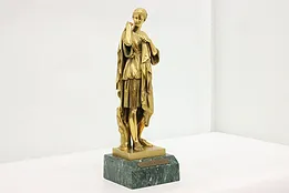 Gilt Bronze Vintage Artemis of Gabii Sculpture, Marble #51290