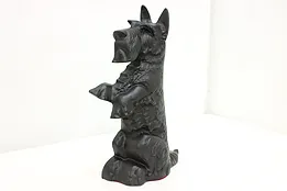 Farmhouse Antique Cast Iron Scottish Terrier Door Stop #51837