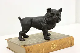 Farmhouse Antique Cast Iron Bulldog Statue Door Stop #52480