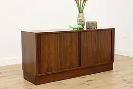 Midcentury Modern Vintage Rosewood Bar Cabinet or Console #52426