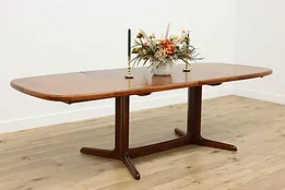 Midcentury Modern Vintage 8' Rosewood Dining Table, Rasmus #52555