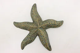 Starfish Vintage Painted Cast Iron Wall Decoration #49682