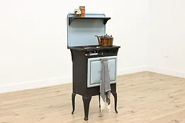 Welfare Salvage Iron & Porcelain Kitchen Gas Cook Stove #53000