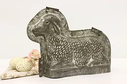 Farmhouse Kitchen Vintage Tin Lamb Cake Chocolate Mold #52596