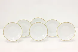 Set 6 Italian China Bread & Butter Plates San Remo Ginori #52546