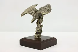 Diving Eagle Vintage Statue Bronze Sculpture, Shoop #53179