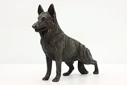 German Shepherd Alert Vintage Dog Sculpture #53285