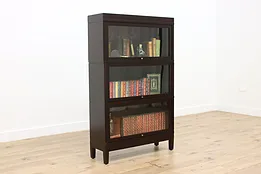 Globe Antique Craftsman 3 Stack Lawyer Bookcase #52919