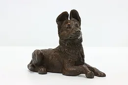 German Shepherd Puppy Vintage Composite Sculpture #53290