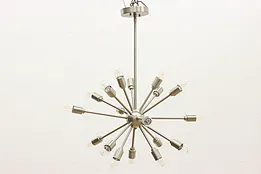 Midcentury Modern Design Sputnik Nickel Light Fixture #51226