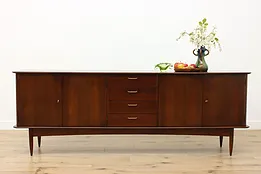 Midcentury Modern Vintage Rosewood Credenza Server or Bar #53496