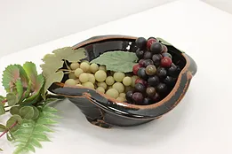 Glazed Art Pottery Vintage Centerpiece Bowl, Mackenzie #53218