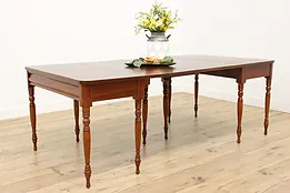 Sheraton Antique Cherry 1825 Consoles join to Dining Table #53715