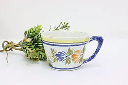 French Brittany Vintage Hand Painted Cup, Quimper #51360