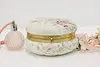 Victorian Antique Jewelry or Keepsake Boudoir Jar Wave Crest (2)