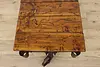 Industrial Salvage Antique Railroad Cart Coffee Table (9)