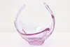 Murano Vintage Blown Purple Art Glass Bowl Sculpture (5)