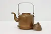 Farmhouse Antique Copper Kitchen Tea Pot or Kettle, Finland #46276