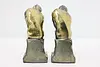 The Thinker Pair of Vintage Bookends After Rodin 1928 (6)