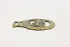 Horse Vintage Brass Harness Medallion, Train (3)