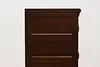 Arts & Crafts Antique Oak Office Library File Cabinet, Globe (15)