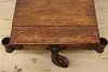 Farmhouse Antique Industrial Railroad Cart Coffee Table (14)