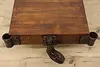 Farmhouse Antique Industrial Railroad Cart Coffee Table (9)